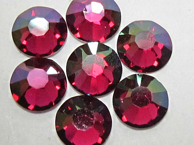 72 pcs. 20ss RUBY IRIS MIST (maxima) FLATBACK PRECIOSA Rhinestones